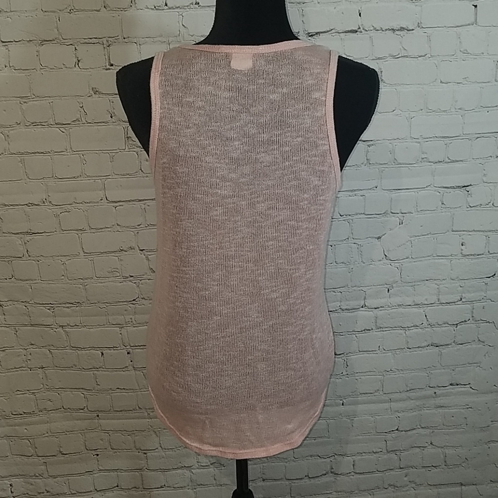 French Blush large light sweater tank, $36 - Picture 2 of 2